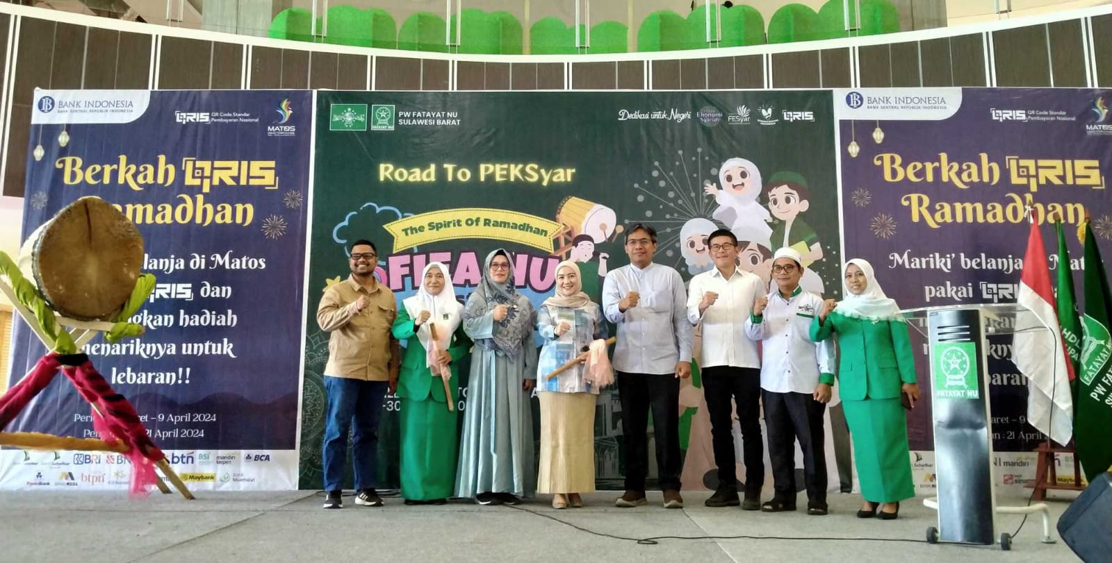 Ketua DPRD Provinsi Sulbar Hadiri Pembukaan Festival Fatayat NU Mamuju