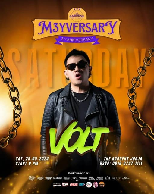 M3yversary The Gardens, Ada DJ VOLT Lohh!
