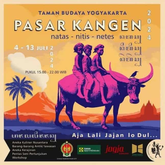 Pasar Kangen Jogja 2024 “Natas Nitis Netes”, Aja Lali Jajan Lo Dul!