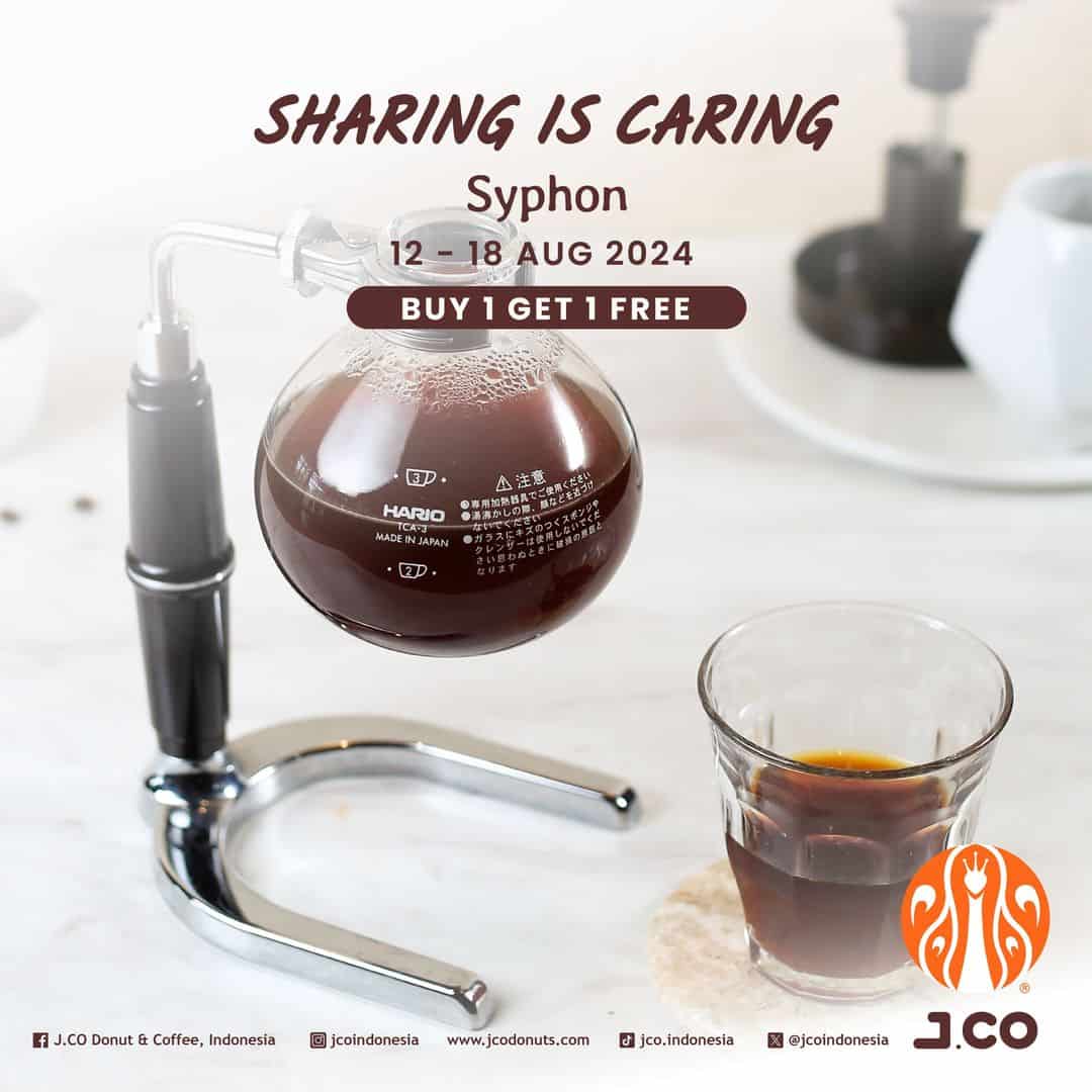 Promo JCO Donat Jogja Agustus 2024, Beli Satu Gratis Satu untuk Kopi Seharga Rp 40 Ribu