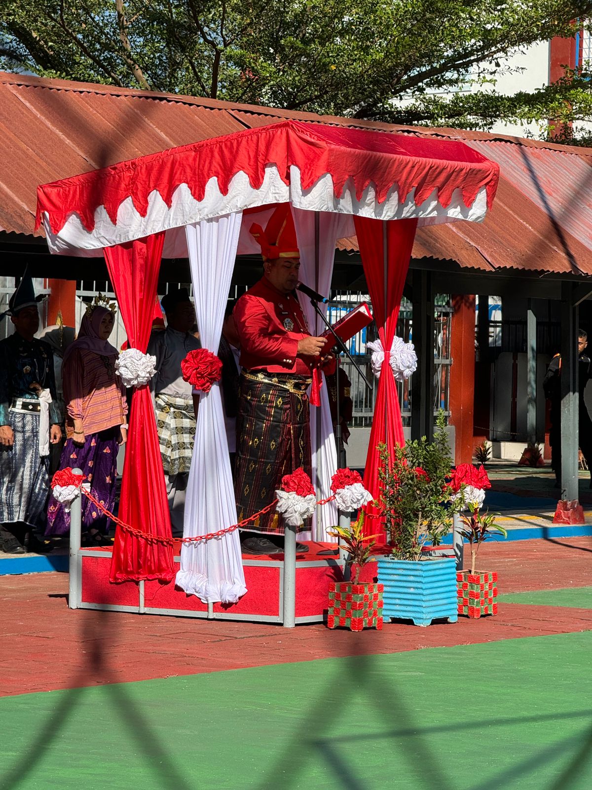 Lapas Makassar Gelar Upacara Bendera HUT Kemerdekaan RI ke-79