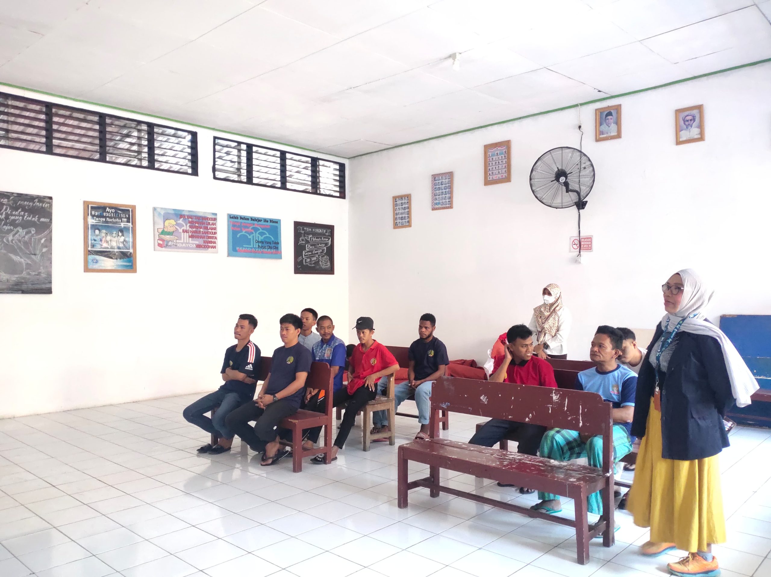 Program Pendidikan Paket A, B, dan C di Lapas Kelas 1 Makassar Memberikan Harapan Baru Bagi Warga Binaan