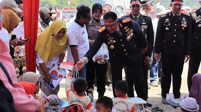 Polda DIY Gelar Kegiatan Sosial di Hari Kemerdekaan RI, Sebar Ribuan Paket Sembako Hingga Pengobatan Gratis