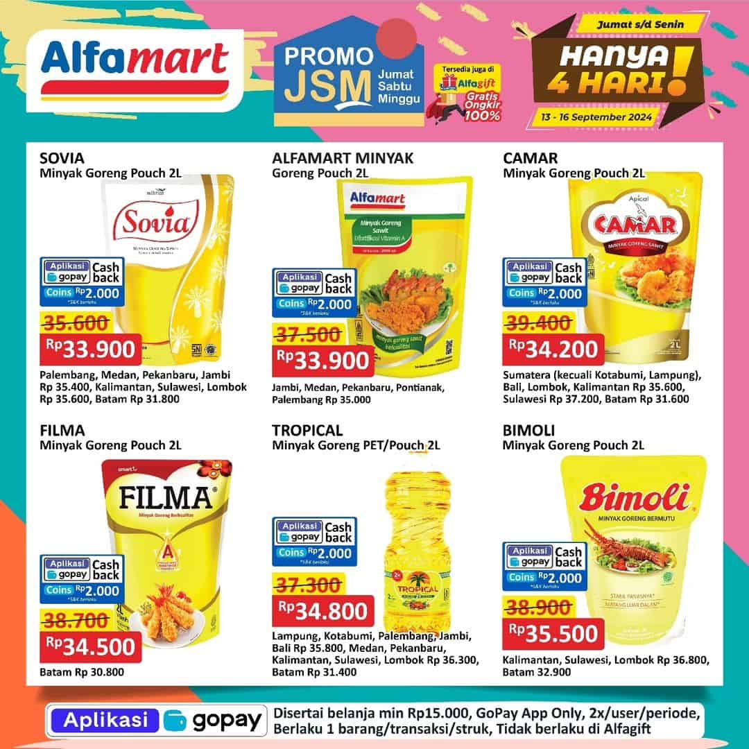 Promo Alfamart Jogja September 2024 Terbaru, Potongan Harga dan Cashback Rp 10 Ribu untuk Kkebutuhan Rumah Cuma 4 Hari