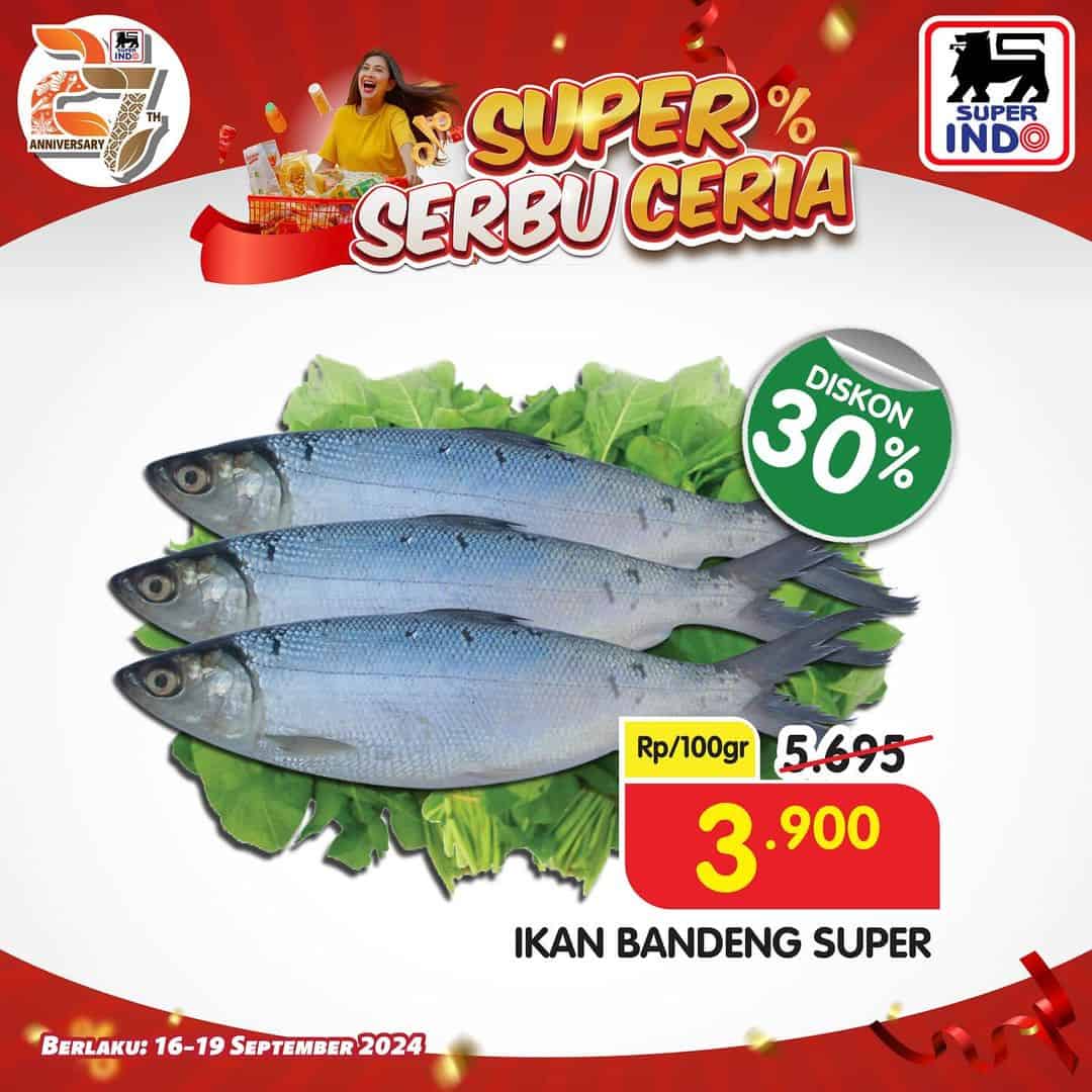 Promo Superindo Jogja September 2024 Terbaru: Potongan Harga Sampai 30 Persen Ikan Bandeng, Ayam Kampung Sampai Sabun Cair