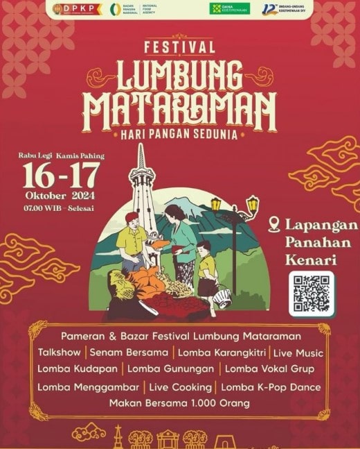Festival Lumbung Mataraman 2024, Full Acara di 16-17 Oktober