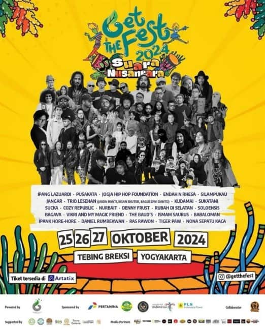 GET THE FEST 2024 ‘Suara Nusantara’, Habis Gajian Gassin Ke Sini!