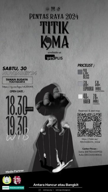 PENTAS RAYA 2024 “Titik Koma”, Rayakan Bersama-sama!