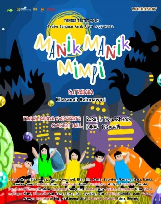 Pentas Teater Anak : Manik-Manik Mimpi, Saksikan Imajinasi Mereka Dalam Panggung Bermakna!