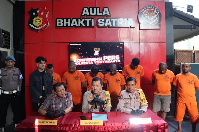 Heboh 2 Orang Santri Ditusuk di Jogja, Polisi Tangkap 7 Pelaku Termasuk Eksekutor