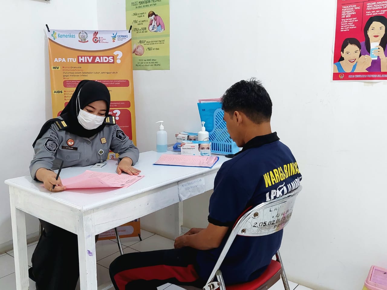 Klinik Baharuddin Suryobroto Lapas Makassar Berikan Pelayanan Kesehatan Optimal bagi Warga Binaan