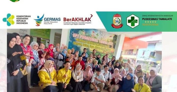 Puskesmas Tamalate melaksanakan dokumentasi kegiatan kunjungan peserta Pertemuan Nasional Evaluasi Pelaksanaan Program SCALE UP ILP Regional Timur Tahun 2024