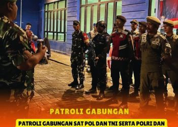 Pemerintah Kecamatan Bontoala melaksanakan kegiatan patroli gabungan