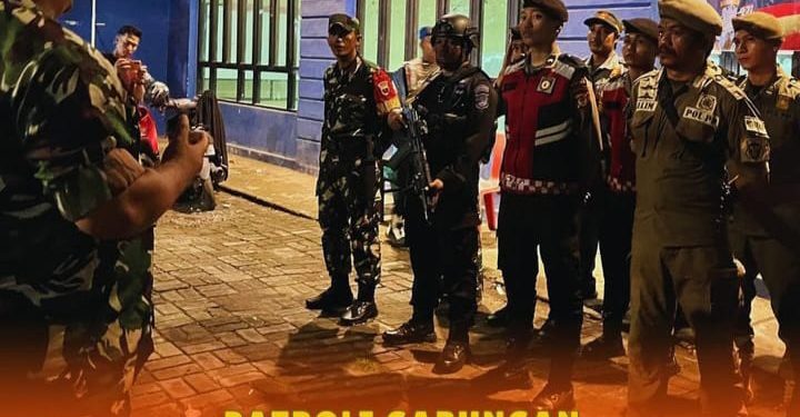 Pemerintah Kecamatan Bontoala melaksanakan kegiatan patroli gabungan