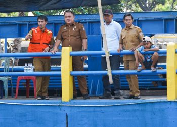Dinas PU Kota Makassar Bersama Pihak BBWS Pompengan Jeneberang Berkolaborasi Melakukan Normalisasi Saluran Sekunder Kanal Panampu