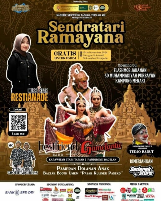 Nandur Srawung Tangga Teparo x Festival Dolanan Anak, Meriahkan Jogja di 15-16 November