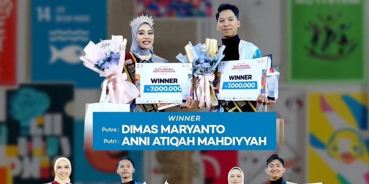 Dispora ucapkan Selamat kepada para pemenang Pemilihan Duta Pemuda Kota Makassar 2024