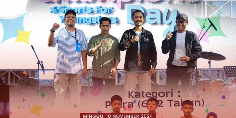 Dispora Makassar menyelenggarakan acara Little Champions Day yang dipenuhi dengan keceriaan dan gelak tawa anak-anak usia dini
