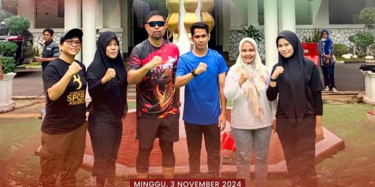 Plt. Kadispora menghadiri kegiatan Senam Minggu Sehat Pemkot Makassar