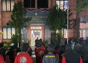 Camat Tamalate pimpin Apel Penertiban APK Pilkada 2024