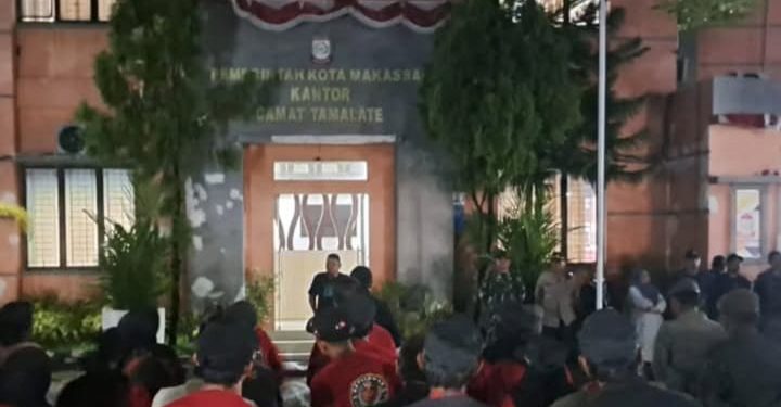 Camat Tamalate pimpin Apel Penertiban APK Pilkada 2024