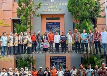 Camat Tamalate menerima kunjungan study tiru Pemerintah Kabupaten Barru 