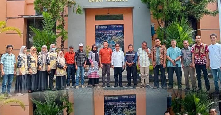 Camat Tamalate menerima kunjungan study tiru Pemerintah Kabupaten Barru