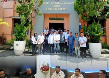 CAMAT TAMALATE TERIMA LANGSUNG SILATURAHMI ANGGOTA DPRD KOTA MAKASSAR KOMISI A