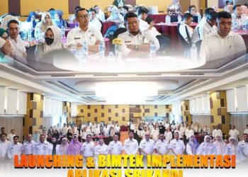 Camat Tamalate mengikuti Launching dan Bimtek Implementasi Aplikasi Srikandi