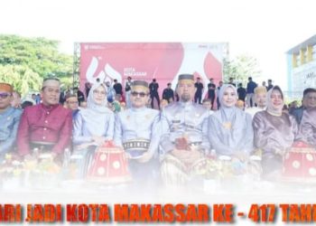 Camat Tamalate menghadiri Peringatan Hari Jadi Kota Makassar ke 417 tahun