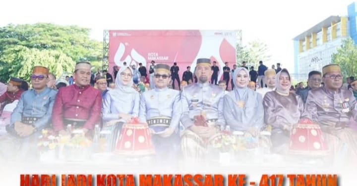 Camat Tamalate menghadiri Peringatan Hari Jadi Kota Makassar ke 417 tahun
