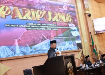 Pjs Wali Kota Arwin Azis Paparkan Jawaban atas Pemandangan Umum Fraksi Terkait Ranperda APBD 2025