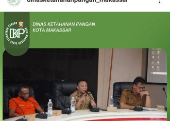 Plt kadis Ketapang memimpin Rapat Koordinasi bersama seluruh Ketua D’Lor (Dewan Lorong) se – Kota Makassar