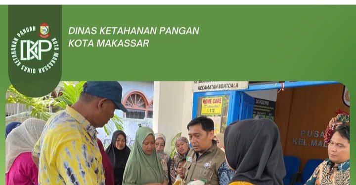 GERAKAN PANGAN MURAH DI KELURAHAN MALIMONGAN BARU KECAMATAN BONTOALA