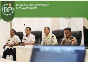 Plt. Kepala Dinas Ketahanan Pangan Kota Makassar menghadiri Rapat Koordinasi Lintas Sektor