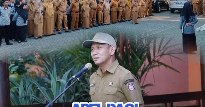 Sekcam Tallo pimpin pelaksanaan apel pagi