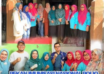 Ketua TP PKK Kecamatan Tallo menghadiri kegiatan Pekan Imunisasi Nasional