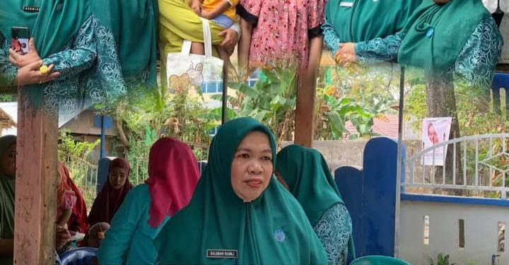 Ketua TP PKK Kecamatan Tallo hadiri Kegiatan pekan imunisasi nasional ini Polio berlangsung di kelurahan Lakkang
