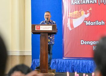 Rayakan Natal Bersama Karyawan Kristiani, Beni Iskandar Titip Pesan Khusus