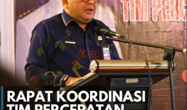 Plt. Kepala DPPKB Kota Makassar Membuka Rapat Koordinasi TPPS