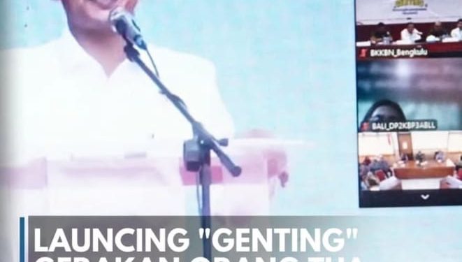 DPPKB Makassar ikuti Launching Gerakan Orang Tua Cegah Stunting