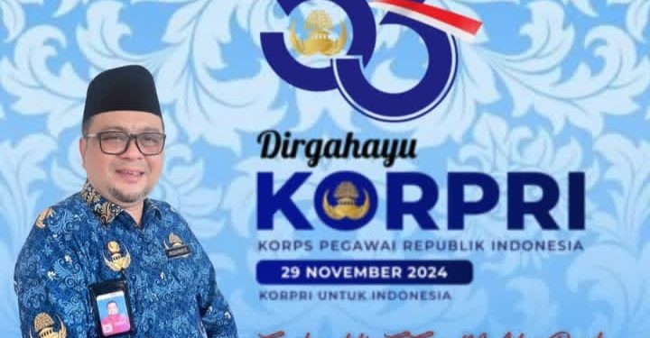 Plt. Kepala DPPKB Makassar mengucapkan Selamat Ulang Tahun Korps Pegawai Republik Indonesia Ke 53 Tahun