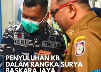 DPPKB Kota Makassar menggelar kegiatan Penyuluhan KB di Lantamal VI