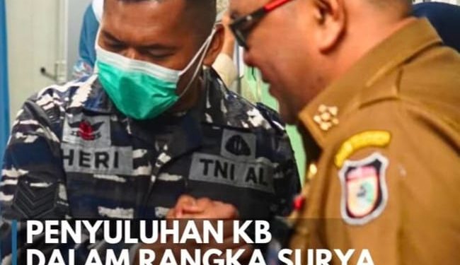 DPPKB Kota Makassar menggelar kegiatan Penyuluhan KB di Lantamal VI