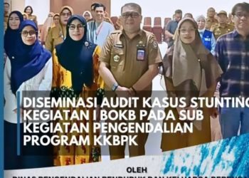 DPPKB Makassar menggelar Kegiatan diseminasi audit kasus stunting tingkat Kota Makassar
