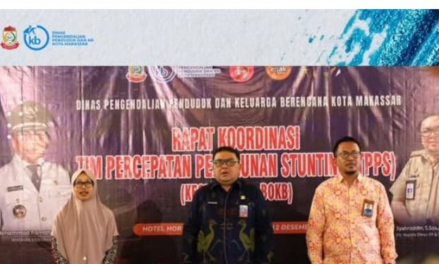 Plt. Kepala DPPKB Kota Makassar Membuka Rapat Koordinasi TPPS