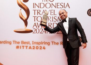 Kadispar Roem raih penghargaan Top Hospitality Leader di ajang bergengsi 15th Indonesia Travel & tourism Awards 2024