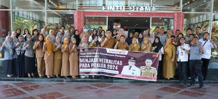 Dinas Ketahanan Pangan Kota Makassar Siap Menjaga Netralitas Pada Pilkada 2024