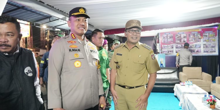 Bersama Forkopimda, Danny Pantau Kekondusifan Malam Pergantian Tahun