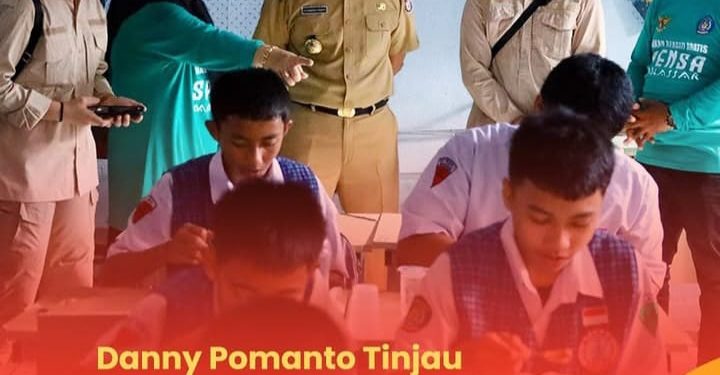 Wali Kota Makassar meninjau langsung pelaksanaan uji coba Program Makan Bergizi Gratis